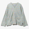 Knit Cardigan - Lt. Blue Crest Knit Jq.