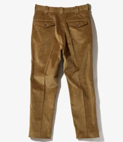 L Pocket Trouser - Brown - 8W Corduroy