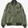 L2-B Jacket - Olive - Papillon Jacquard Sateen