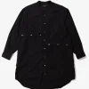 LB Shirt - Black 100's 2Ply Cotton Broadcloth