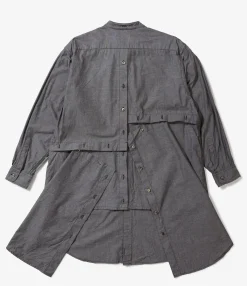 LB Shirt - Grey Cotton Chambray