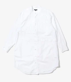 LB Shirt - White 100's 2Ply Broadcloth