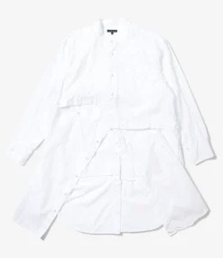LB Shirt - White 100's 2Ply Broadcloth