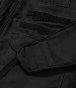 Liner Vest - Black Polyester Lt. Weight Fake Suede