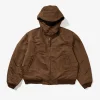 LL Jacket - Brown Polyester Fake Suede
