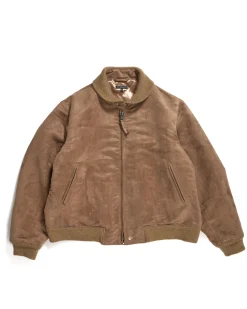 LL Jacket - Khaki Polyester Fake Suede
