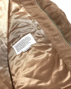 LL Jacket - Khaki Polyester Fake Suede