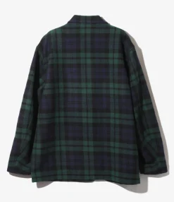 Loafer Jacket - Blackwatch - Wool Tartan Plaid