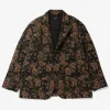 Loiter Jacket - Black/Gold CP Floral Jacquard
