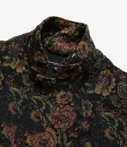 Loiter Jacket - Black/Gold CP Floral Jacquard