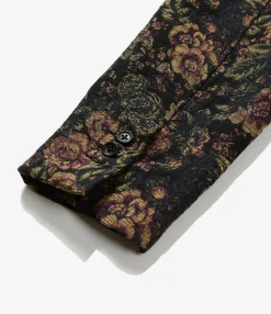 Loiter Jacket - Black/Gold CP Floral Jacquard