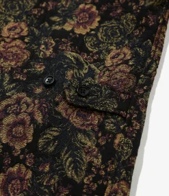 Loiter Jacket - Black/Gold CP Floral Jacquard
