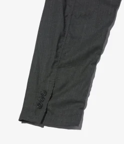 Loiter Jacket - Charcoal Tropical Wool