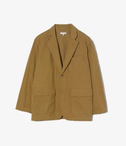 Loiter Jacket - Dk. Khaki Cotton Crosgrain