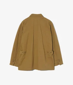 Loiter Jacket - Dk. Khaki Cotton Crosgrain