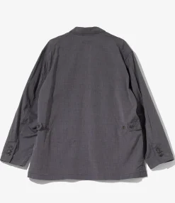 Loiter Jacket - Nepenthes Special - Charcoal Cotton End on End