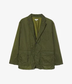 Loiter Jacket - Olive Nylon Micro Ripstop