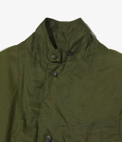 Loiter Jacket - Olive Nylon Micro Ripstop
