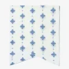 Long Scarf - White CP Crest Embroidery