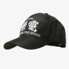 L.P. Racing Cap - Black - Poly Taffeta