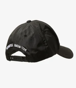 L.P. Racing Cap - Black - Poly Taffeta