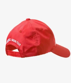 L.P. Racing Cap - Red - Poly Taffeta