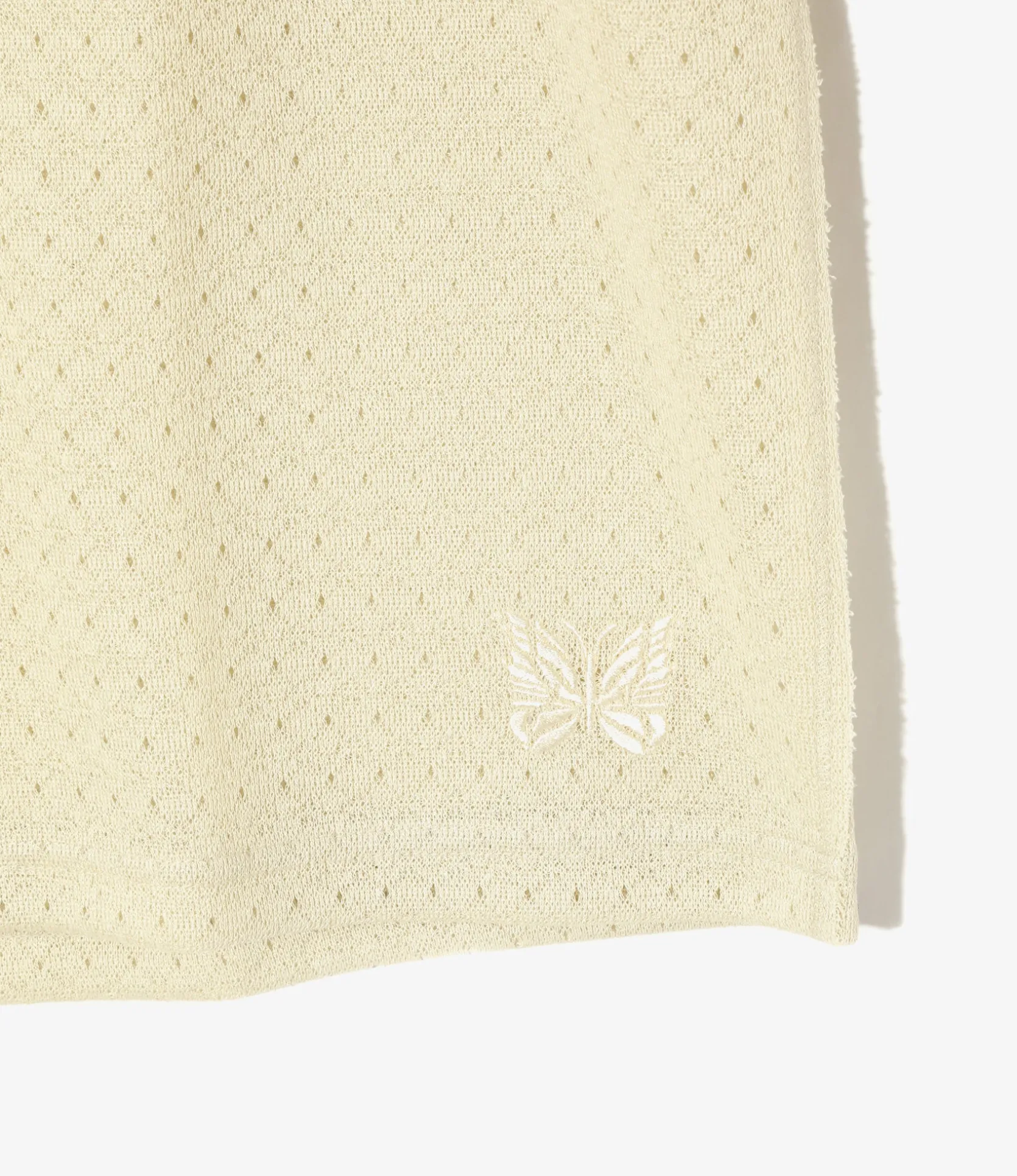 L/S U-Neck Tee - Natural - R/PE Russell