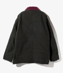 Lumberjack Coat - Black - 11oz Cotton Oxford