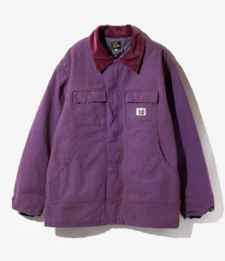 Lumberjack Coat - Purple - 11oz Cotton Oxford