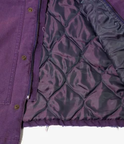 Lumberjack Coat - Purple - 11oz Cotton Oxford