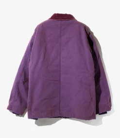 Lumberjack Coat - Purple - 11oz Cotton Oxford