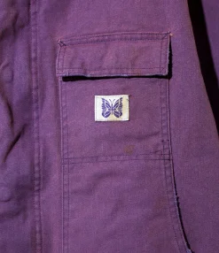 Lumberjack Coat - Purple - 11oz Cotton Oxford