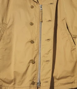 M41 Jacket - Khaki Cotton Superfine Poplin