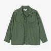 MC Jacket - Olive Cotton Reverse Sateen