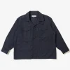 MC Shirt Jacket - Dk. Navy Cotton Ripstop