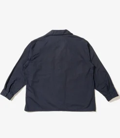 MC Shirt Jacket - Dk. Navy Cotton Ripstop