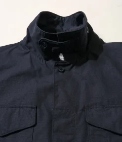 MC Shirt Jacket - Dk. Navy Cotton Ripstop