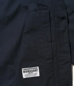 MC Shirt Jacket - Dk. Navy Cotton Ripstop