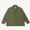 MC Shirt Jacket - Olive Cotton Ripstop
