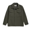 MC Shirt Jacket - Olive Heavyweight Cotton Ripstop