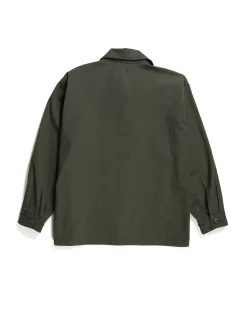 MC Shirt Jacket - Olive Heavyweight Cotton Ripstop