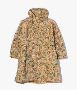MG Coat - Brown Polyester Leopard Print