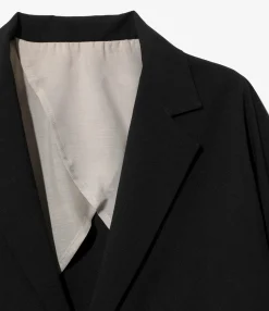 Miles Jacket - Black - Poly Cloth