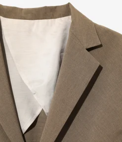 Miles Jacket - Brown - Poly Cloth