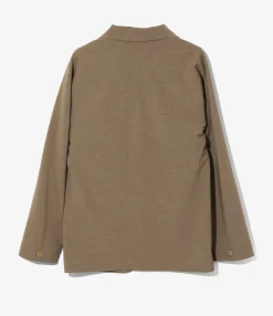 Miles Jacket - Brown - Poly Cloth