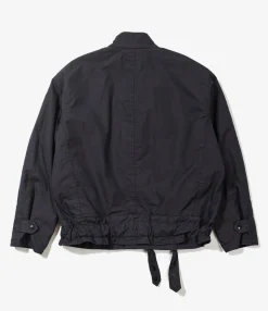 Moto Jacket - Dk.Navy Nyco Twill
