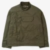 Moto Jacket - Olive CP Weather Poplin