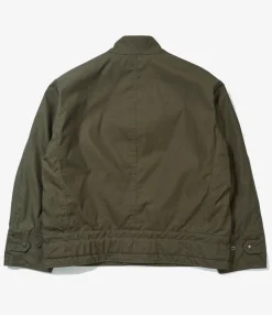 Moto Jacket - Olive CP Weather Poplin