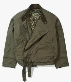Moto Jacket - Olive CP Weather Poplin