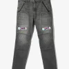 Motor Cycle Pant - Black - 13.5oz Denim, Vintage